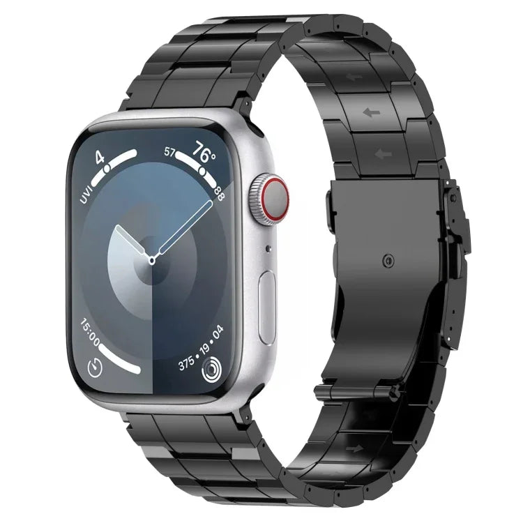 Dây đồng hồ thép titan hình thang khóa an toàn, Dành cho Apple Watch 42mm, Dành cho Apple Watch 38mm