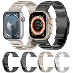 Dây đồng hồ thép titan hình thang khóa an toàn, Dành cho Apple Watch 42mm, Dành cho Apple Watch 38mm