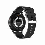 Đồng hồ thông minh gọi Bluetooth dây đeo silicone 1,43 inch hỗ trợ ECG / Đường huyết không xâm lấn, Dây đeo silicone màu đen, Dây đeo silicone màu vàng nhạt