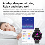 Đồng hồ thông minh gọi Bluetooth dây đeo da 1,43 inch hỗ trợ ECG / Đường huyết không xâm lấn, Dây đeo da màu đen, Dây đeo da màu nâu