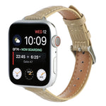 Dây đồng hồ da cá sấu mảnh, dành cho Apple Watch Series 8 41mm, dành cho Apple Watch Series 8 45mm, dành cho Apple Watch SE 2022 40mm, dành cho Apple Watch SE 2022 44mm, dành cho Apple Watch Series 7 41mm, dành cho Apple Watch Series 7 45mm