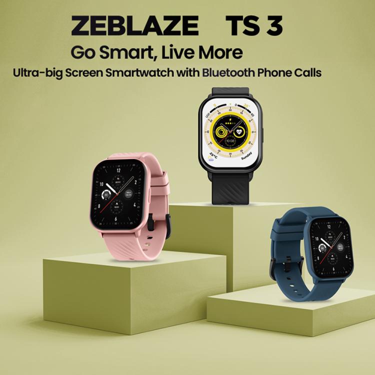 Zeblaze GTS 3 đồng hồ thông minh gọi Bluetooth chống nước IP68 2,03 inch