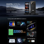 Oukitel WP19 Pro, Màn hình 6.8 inch MediaTek Helio G99 Octa-core, NFC, Mạng: 4G, WP19 Pro 8GB+256GB
