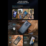 Oukitel WP19 Pro, Màn hình 6.8 inch MediaTek Helio G99 Octa-core, NFC, Mạng: 4G, WP19 Pro 8GB+256GB