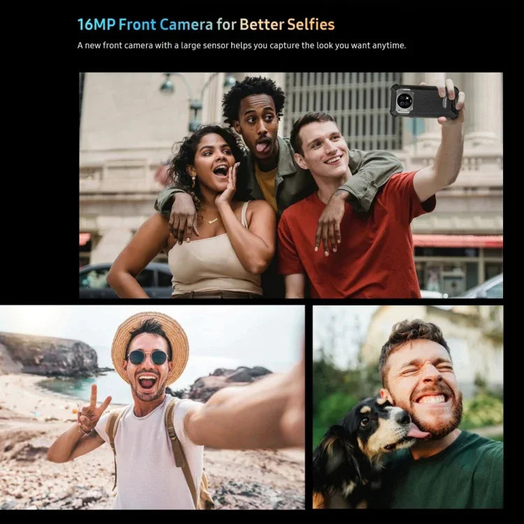 Oukitel WP19 Pro, Màn hình 6.8 inch MediaTek Helio G99 Octa-core, NFC, Mạng: 4G, WP19 Pro 8GB+256GB