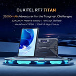 Máy tính bảng bền OUKITEL RT7 TITAN mạng 4G IP68/IP69K, 10.1 inch Android 13 MediaTek MT8788 Octa Core hỗ trợ 2 SIM, phích cắm EU, RT7 4G 8GB+256GB