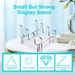Kệ Đựng Đĩa Acrylic Có Thể Tháo Rời Giá Rửa Đĩa Nhiều Tầng, 16.5 x 15.3 x 11.5cm, 21.6 x 15.3 x 12.5cm, 26.7 x 15.3 x 14cm