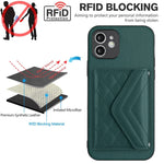 Ốp lưng điện thoại túi đựng thẻ họa tiết hình thoi có RFID kèm dây đeo dài, dành cho iPhone 12 mini, iPhone 11 Pro Max, iPhone 11, iPhone 11 Pro, iPhone XS / X, iPhone XR, iPhone XS Max, iPhone 8 Plus / 7 Plus
