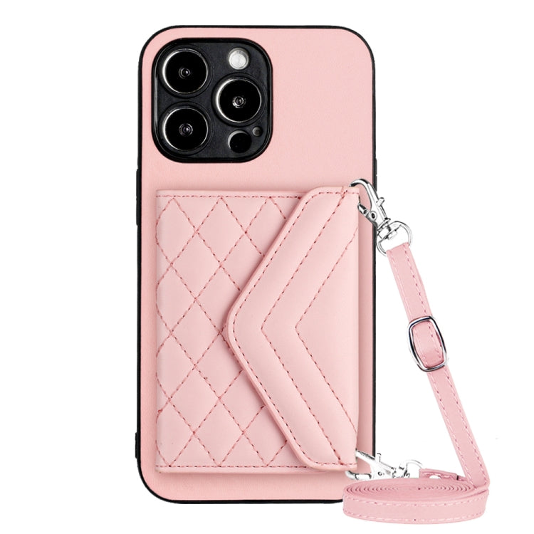 Ốp lưng điện thoại túi đựng thẻ họa tiết hình thoi có RFID kèm dây đeo dài, dành cho iPhone SE 2022 / SE 2020, iPhone 13 Pro Max, iPhone 13 Pro, iPhone 13, iPhone 13 mini, iPhone 12, iPhone 12 Pro Max, iPhone 12 Pro
