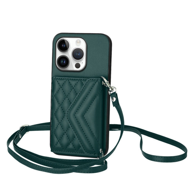 Ốp lưng điện thoại túi đựng thẻ họa tiết hình thoi có RFID kèm dây đeo dài, dành cho iPhone 17 Pro Max, iPhone 17 Pro, iPhone 17, iPhone Air, iPhone 16 Pro Max, iPhone 16 Pro, iPhone 16 Plus, iPhone 16