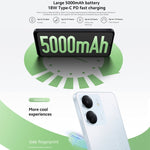 Xiaomi Redmi 13C 5G, Màn hình 6.74 inch MIUI 14 MediaTek Dimensity 6100+ Octa Core 2.2GHz, NFC, Mạng: 5G, Không hỗ trợ Google Play, 6GB+128GB