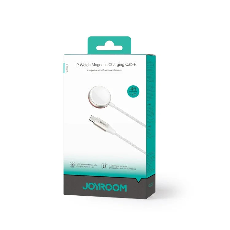 JOYROOM S-IW011 Sạc không dây từ tính 3.5W cho Apple Watch Series, Chiều dài: 1.2m, S-IW011