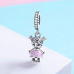 Phụ kiện vòng tay vòng cổ hạt bạn đời ngọt ngào cuộc sống hoàn hảo bạc S925 Sterling