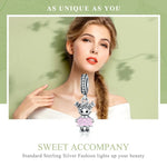 Phụ kiện vòng tay vòng cổ hạt bạn đời ngọt ngào cuộc sống hoàn hảo bạc S925 Sterling