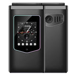 HAMTOD T8 Điện thoại gập 4G, Màn hình 2.8 inch + 1.77 inch, VoLTE, BT, SOS, OTG, Phiên bản EU