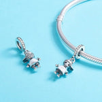 Phụ kiện vòng tay vòng cổ hạt chàng trai thông minh cuộc sống hoàn hảo bạc S925 Sterling