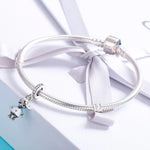 Phụ kiện vòng tay vòng cổ hạt chàng trai thông minh cuộc sống hoàn hảo bạc S925 Sterling