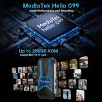 Unihertz Tank mini 1 / 8849, Camera 100MP, Màn hình 4.3 inch Android 13 Helio G99 Octa Core, Mạng: 4G, Tank mini 1 8GB+256GB