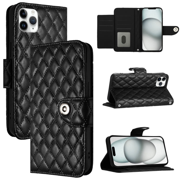 Bao da điện thoại gập họa tiết vân thoi có dây đeo, dành cho iPhone 14 Pro Max, iPhone SE 2022 / 2020 / 8 / 7, iPhone 13 Pro Max, iPhone 13 Pro, iPhone 13, iPhone 12 / 12 Pro, iPhone 12 Pro Max, iPhone 11 Pro Max