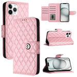 Ốp điện thoại da gập họa tiết hình thoi có dây đeo, dành cho iPhone 11, iPhone 11 Pro, iPhone XS / X, iPhone XR, iPhone XS Max, iPhone 8 Plus / 7 Plus / 6s Plus