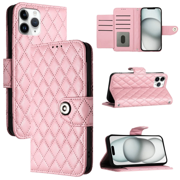 Ốp điện thoại da gập họa tiết hình thoi có dây đeo, dành cho iPhone 11, iPhone 11 Pro, iPhone XS / X, iPhone XR, iPhone XS Max, iPhone 8 Plus / 7 Plus / 6s Plus
