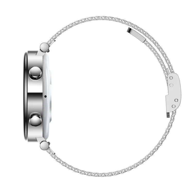 T86 đồng hồ thông minh sức khỏe nữ 1,27 inch, Gọi BT / Chu kỳ sinh lý / Nhịp tim / Huyết áp / Đường huyết / SOS