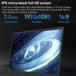 AK15U Laptop siêu mỏng 15.6 inch, Windows 10 Bộ xử lý Intel N95 Quad Core, 12GB+256GB, 12GB+512GB, 12GB+1TB, 16GB+256GB, 16GB+512GB, 16GB+1TB
