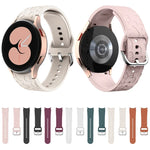 Dây đồng hồ silicone dập nổi họa tiết báo cho Samsung Galaxy Watch 6