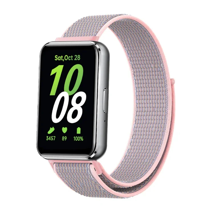 Dây đồng hồ vòng nylon dệt, dành cho Samsung Galaxy Fit 3