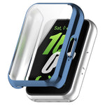 Ốp bảo vệ đồng hồ mạ điện TPU phủ toàn bộ, dành cho Samsung Galaxy Fit 3