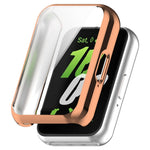 Ốp bảo vệ đồng hồ mạ điện TPU phủ toàn bộ, dành cho Samsung Galaxy Fit 3