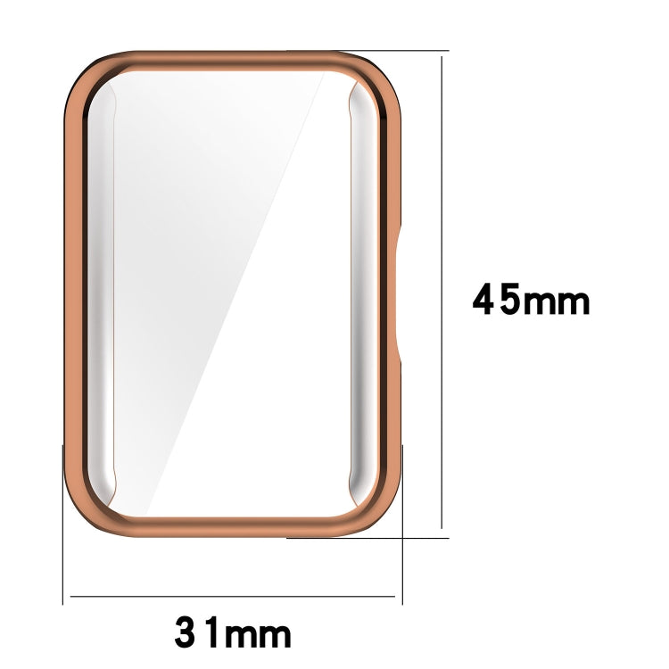 Ốp bảo vệ đồng hồ mạ điện TPU phủ toàn bộ, dành cho Samsung Galaxy Fit 3