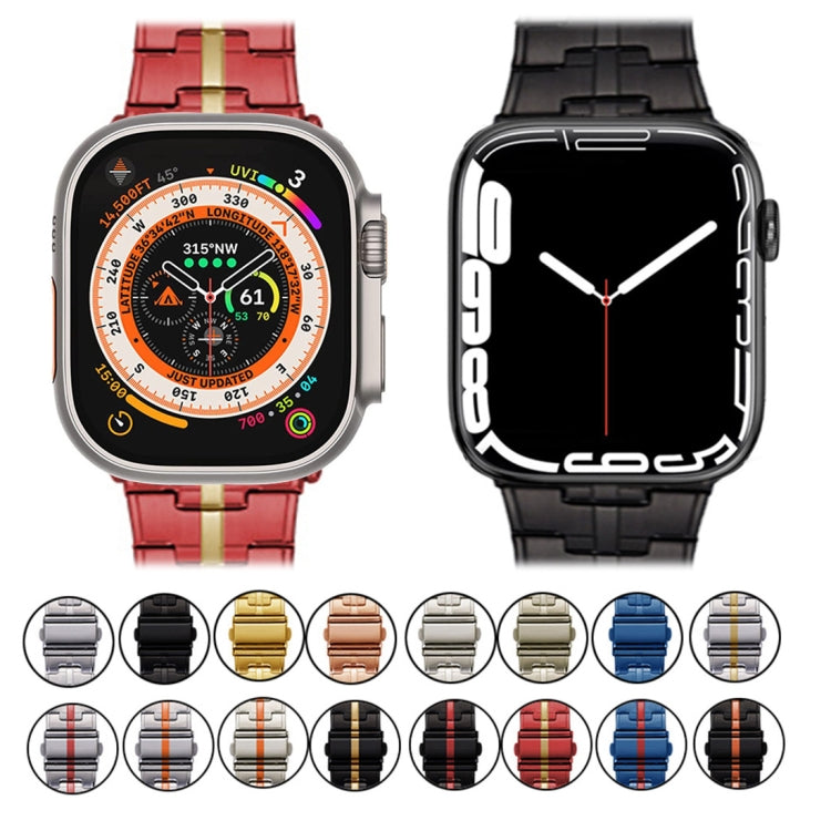 Stainless Steel Watch Band, For Apple Watch Series 9 45mm, For Apple Watch Series 9 41mm, For Apple Watch Ultra 49mm