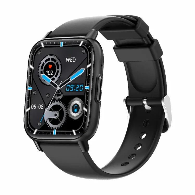 DM60+ đồng hồ thể thao thông minh BT5.2 1,83 inch, Hỗ trợ gọi Bluetooth / Giấc ngủ / Đường huyết / Oxy trong máu / Nhiệt độ / Nhịp tim / Huyết áp theo dõi sức khỏe