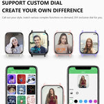 DM60+ đồng hồ thể thao thông minh BT5.2 1,83 inch, Hỗ trợ gọi Bluetooth / Giấc ngủ / Đường huyết / Oxy trong máu / Nhiệt độ / Nhịp tim / Huyết áp theo dõi sức khỏe
