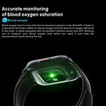 Đồng hồ Thông minh Thể thao BT5.0 QS16 Pro 1.83 inch, Hỗ trợ Gọi Bluetooth / Giấc ngủ / Oxy trong máu / Nhiệt độ / Nhịp tim / Huyết áp