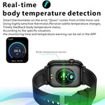 Đồng hồ Thông minh Thể thao BT5.2 QX9 1.96 inch, Hỗ trợ Gọi Bluetooth / Giấc ngủ / Oxy trong máu / Nhịp tim / Huyết áp