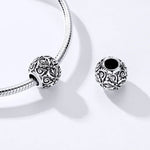 Phụ kiện vòng tay vòng cổ hạt hoa cổ điển họa tiết bạc S925 Sterling