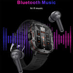Đồng hồ Thông minh Thể thao BT5.2 QX11 1.96 inch, Hỗ trợ Gọi Bluetooth / Giấc ngủ / Oxy trong máu / Nhịp tim / Huyết áp