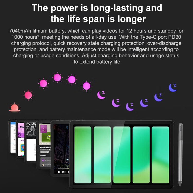 Máy tính bảng Lenovo K10 WiFi TB330FU, 10.95 inch Android 13, MediaTek Helio G88 Octa Core, hỗ trợ nhận diện khuôn mặt, K10 WiFi TB330FU