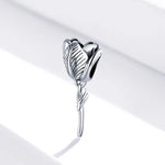 Phụ kiện vòng tay vòng cổ hạt hoa tulip bạc S925 Sterling