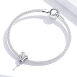 Phụ kiện vòng tay vòng cổ hạt hoa tulip bạc S925 Sterling