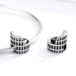 Phụ kiện vòng tay vòng cổ hạt đấu trường La Mã bạc S925 Sterling