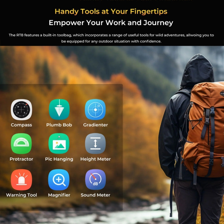 Máy tính bảng bền OUKITEL RT8 mạng 4G IP68/IP69K, 11 inch Android 13 MediaTek Helio G99 Quad Core hỗ trợ 2 SIM, phích cắm EU, RT8 6GB+256GB