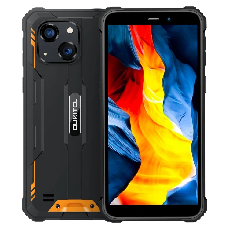 Oukitel WP32, IP68/IP69K, Màn hình 5.93 inch Android 13 Unisoc Tiger T606 Octa-core, NFC, OTG, Mạng: 4G, 4GB+128GB
