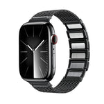 Dây đồng hồ thép không gỉ dây bện khóa nam châm, dành cho Apple Watch SE 2023 44mm, Apple Watch SE 2023 40mm, Apple Watch Ultra 2 49mm, Apple Watch Series 9 45mm, Apple Watch Series 9 41mm, Apple Watch Ultra 49mm