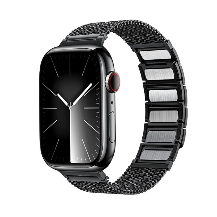 Dây đồng hồ thép không gỉ dây bện khóa nam châm, dành cho Apple Watch SE 2023 44mm, Apple Watch SE 2023 40mm, Apple Watch Ultra 2 49mm, Apple Watch Series 9 45mm, Apple Watch Series 9 41mm, Apple Watch Ultra 49mm