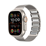 Dây đồng hồ thép không gỉ dây bện khóa nam châm, dành cho Apple Watch SE 40mm, Apple Watch SE 44mm, Apple Watch Series 6 40mm, Apple Watch Series 6 44mm, Apple Watch Series 5 44mm, Apple Watch Series 5 40mm