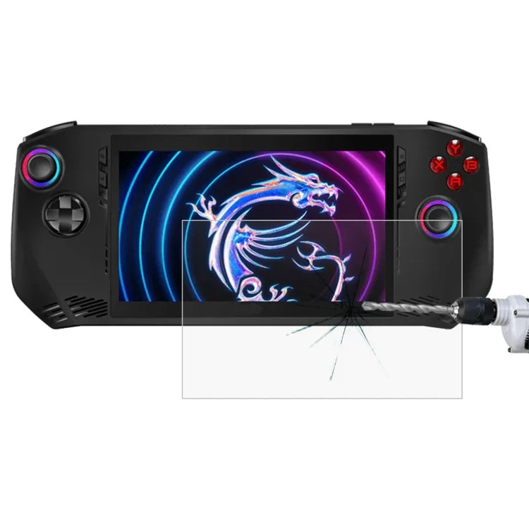 Miếng dán kính cường lực chống nổ 9H 0.3mm, dành cho MSI Claw 8 AI+, dành cho máy chơi game MSI Claw 7 inch