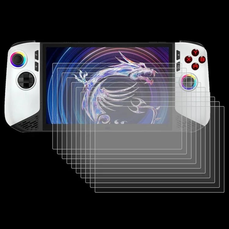 25 miếng dán kính cường lực chống nổ 9H 0.3mm, dành cho MSI Claw 8 AI+, dành cho máy chơi game MSI Claw 7 inch